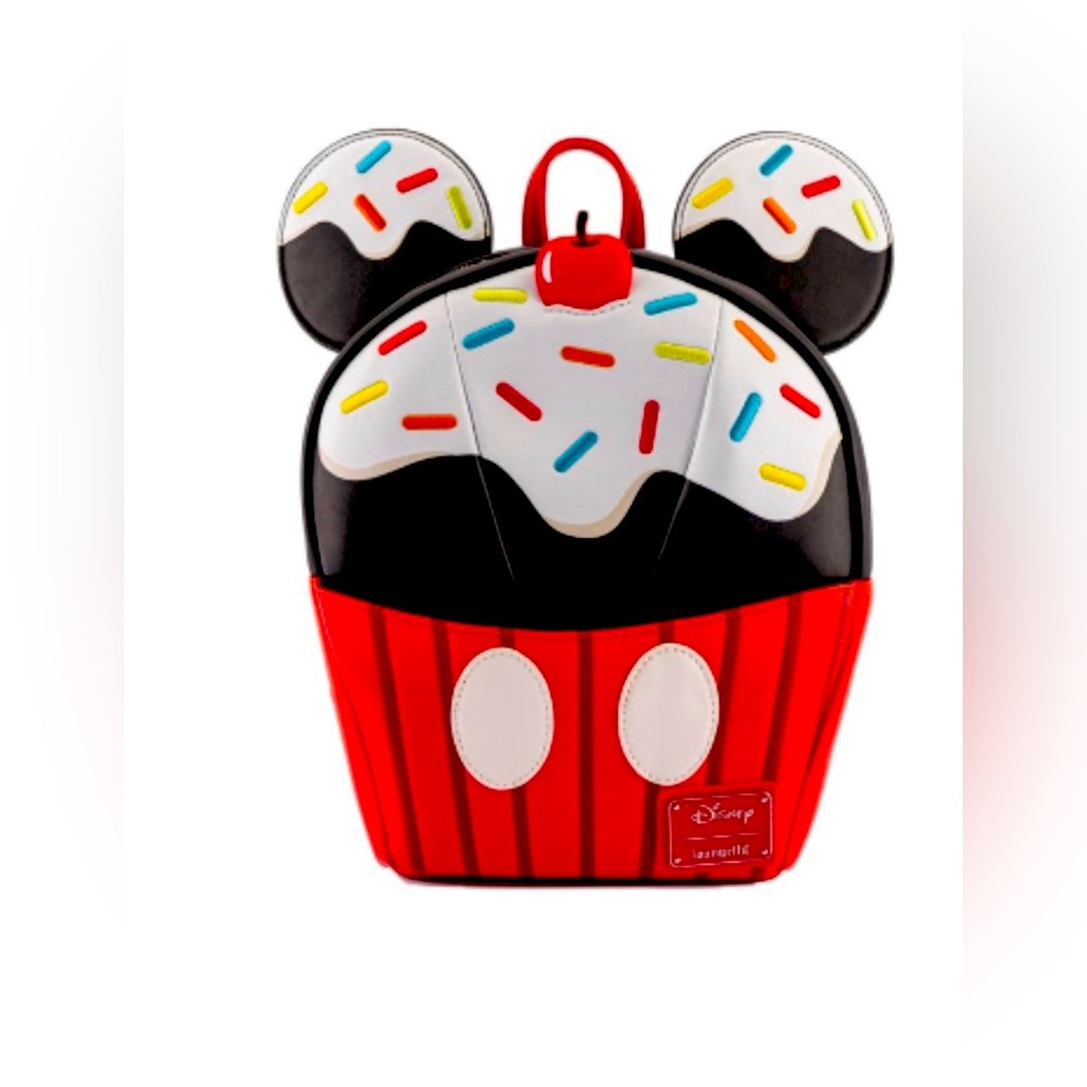 Loungefly Disney Mickey Cupcake Sprinkles Backpack